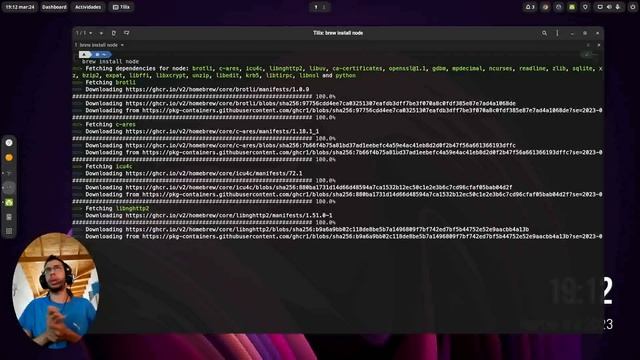 Instalar NodeJS en GNU/Linux (Homebrew) смотреть онлайн