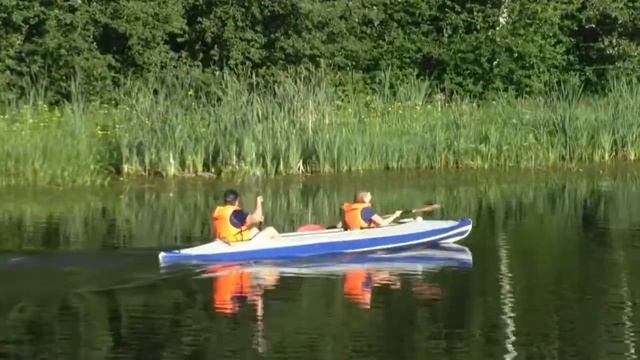 Коттеджный комплекс "Верижица" с "Веревочным парком". Рядом на Тихвинке бывший Смоленский гидроузел смотреть онлайн