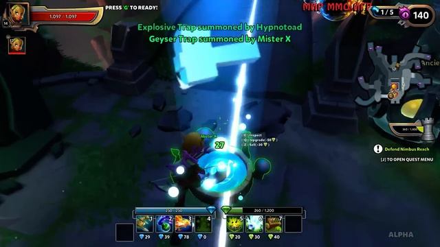 Dungeon Defenders 2 - Массовая атака орков смотреть онлайн