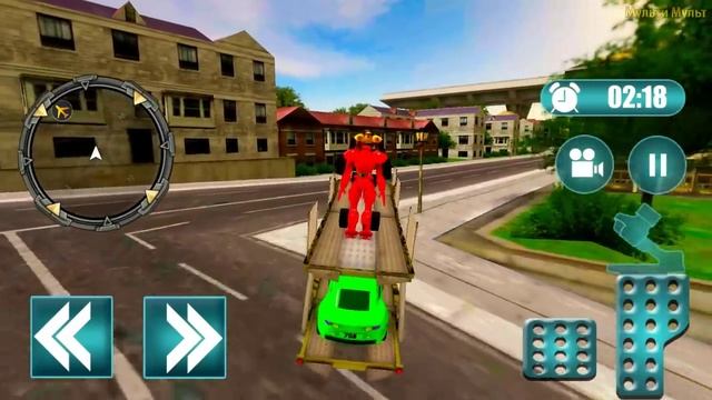 Car Robot Transform : Transporter Plane - Best Android GamePlay смотреть онлайн