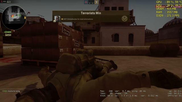 R7 360 | CSGO - 1024x768 & 1080p LOW Settings - Competitive Matchmaking смотреть онлайн