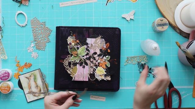 Мастер-класс №2: Книга для гербария | Декор обложки + склейка смотреть онлайн