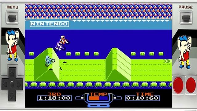 Полное прохождение денди ( Dendy, Nes ) - Excitebike смотреть онлайн