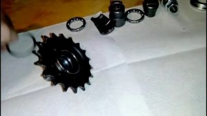 Устранение прокрутов звездочки заднего колеса на подростковом велосипеде.