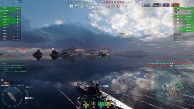 World of WarShips Yamato - 5 Kills 315K Damage смотреть онлайн