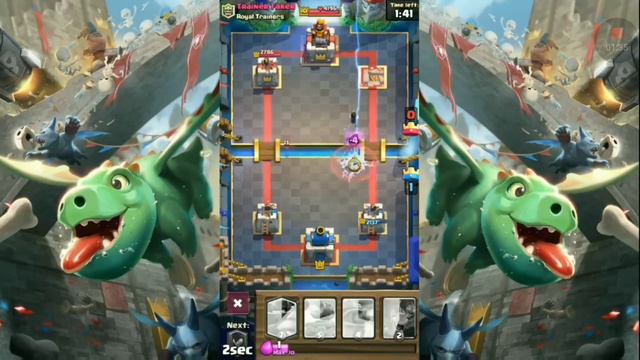 Clash Royale / Mega Knight & Other New Card Gameplay / 2017 смотреть онлайн