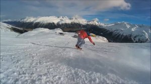 Завораживающее видео  сноуборд