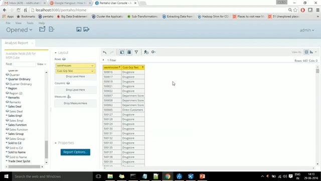Google Hangout : How to Build Data Model and Analyzer using Pentaho смотреть онлайн