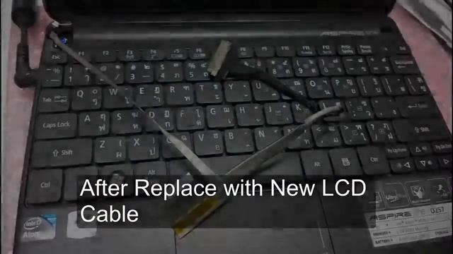 [Solved] Acer Aspire One D257 LCD Cable Problem смотреть онлайн