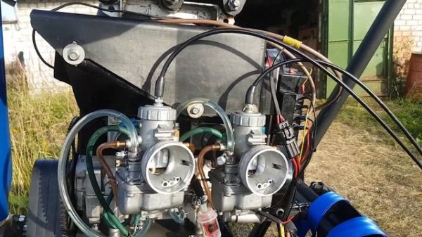 Обзор телеги дельталёта Поиск-0.6 Часть 2.