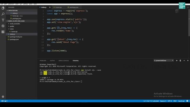 #14 What is 'View Engine' in Nodejs | Each One Teach One смотреть онлайн