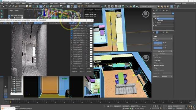 Интерьер в 3DS Max. Урок 19/24. Эффекты в камере смотреть онлайн