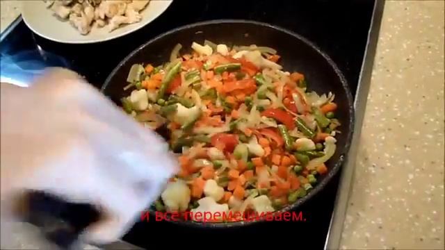 РАГУ ИЗ КУРИНОЙ ГРУДКИ С ФУНЧОЗОЙ И ОВОЩАМИ CHOP CHICKEN BREAST WITH VEGETABLES AND FUNCHOZOY Yo смотреть онлайн