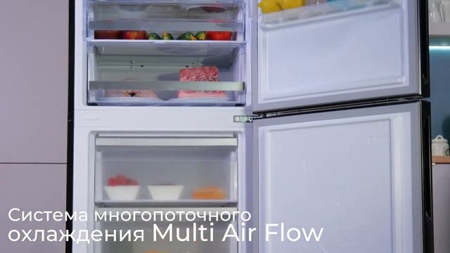 Двухкамерный холодильник MAUNFELD смотреть онлайн