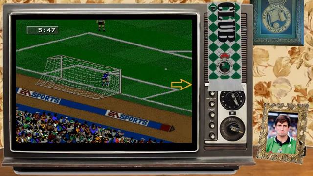 [SEGA Mega Drive] FIFA Soccer 96 (1995) Liga completa Racing Santander #10 VS Zaragoza смотреть онлайн