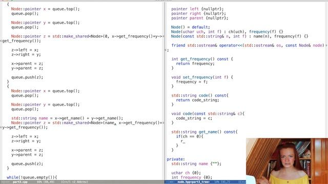 Часть 4. Строим дерево и создаем коды смотреть онлайн