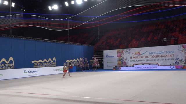 Anastasia Simakova - Hoop 22.75 II Online tournament Moscow 2020 смотреть онлайн