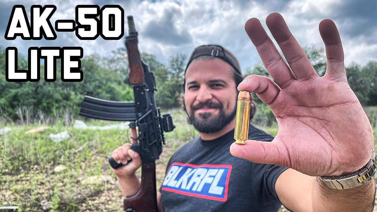 АК 50 Лайт - Калашников в калибре .50 Beowulf // Brandon Herrera на Русском Языке. смотреть онлайн
