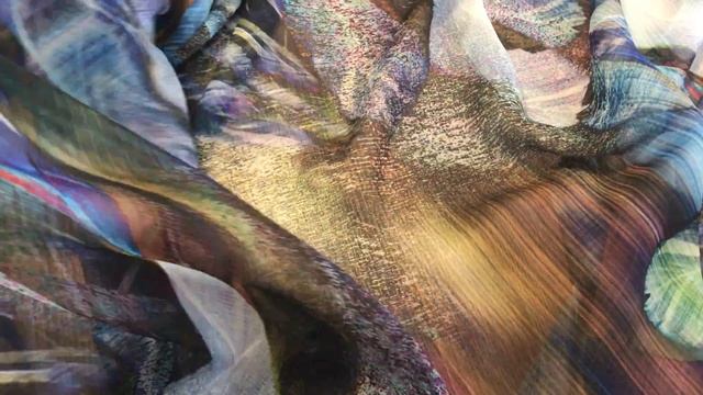 Ткань шифон шелк перья смотреть онлайн