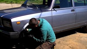 Рихтовка крыла ВАЗ 2107