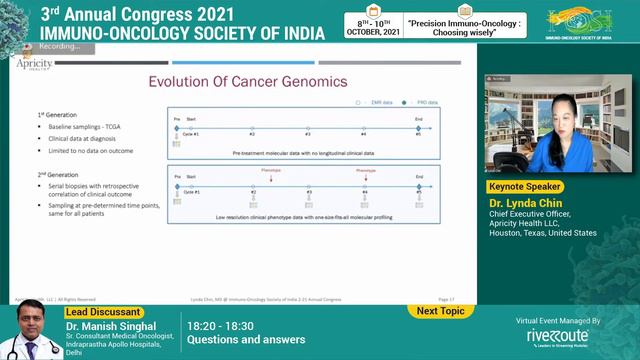 3rd Annual Congress 2021 | Immuno Oncology Society of India | Day 2 смотреть онлайн