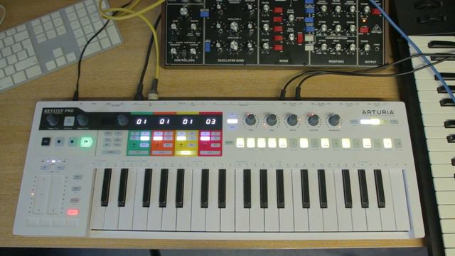 Analogue 80s synth pop using a Keystep Pro, Sci Pro One, Behringer Model D and Roland JD-Xi смотреть онлайн