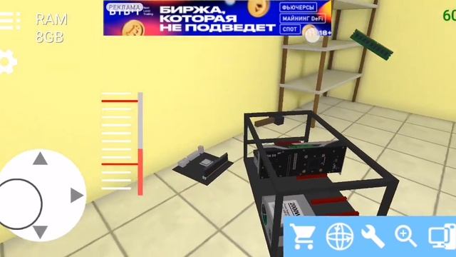 играю в PC Simulator 1 часть собрал майнинг ферму! смотреть онлайн
