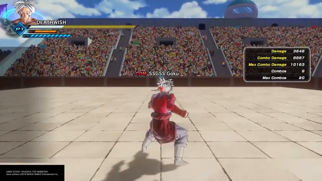Another Crazy Insane Boost To Melee Combo Attacks If Timed Right - Dragon Ball Xenoverse 2 смотреть онлайн