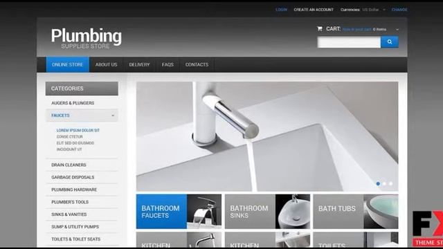 Preview Plumbing VirtueMart Template TMT смотреть онлайн