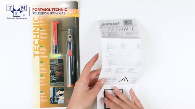 PORTASOL TECHNIC gas soldering iron UNBOXING смотреть онлайн