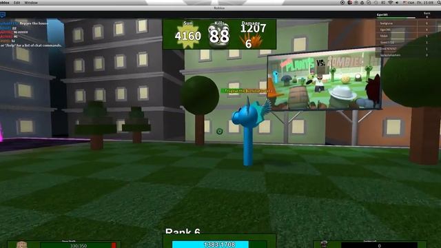 Roblox Растения против Зомби смотреть онлайн