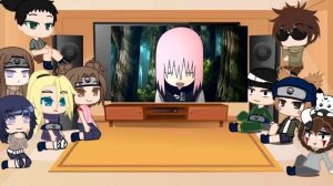 Other teams react to team 7(100 subs special) No part2 (Ships Naruhina and Sasusaku)