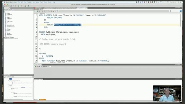 PL/SQL New Features in 12c and 18c by Steven Feuerstein смотреть онлайн