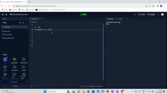 Logical Operators in Python смотреть онлайн