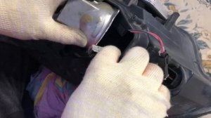 Разборка фар, чистка отражателя Опель Антара. Тусклый свет фар (би ксенон).