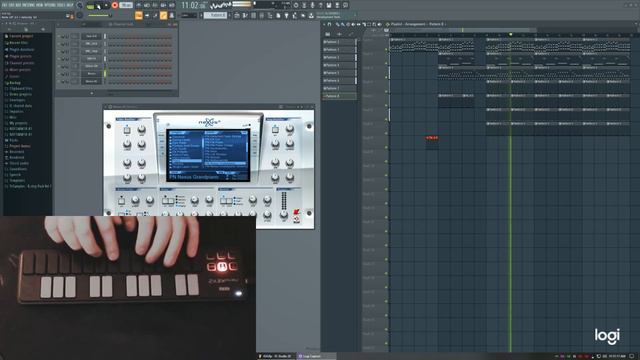 Testing the Korg nanoKEY2 смотреть онлайн