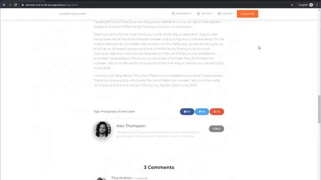 Eleventy Now UI Kit Pro - For Blogs | AppSeed смотреть онлайн