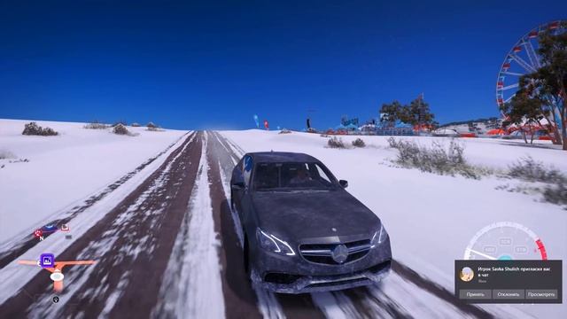 Forza Horizon 3 - КУПИЛ MERCEDES E63 AMG! 1500 Л.С. ЗИМОЙ БЕЗ ШИПОВ И БЕЗ ПОМОЩНИКОВ! смотреть онлайн