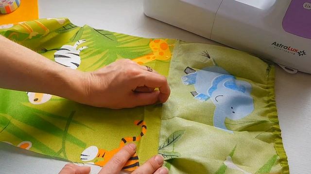 DIY: КАРМАШКИ В ДЕТСКИЙ САД Органайзер для шкафчика своими руками смотреть онлайн