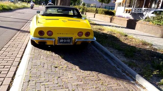Chevrolet Corvette C3 Stingray Cabrio 5.7 270 HP 1972 смотреть онлайн