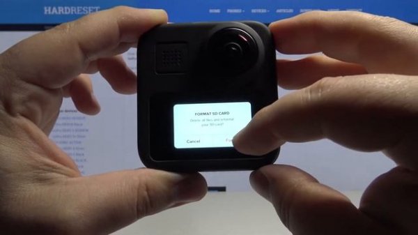 How to Format SD Card on GoPro MAX – Delete All Files from SD Card