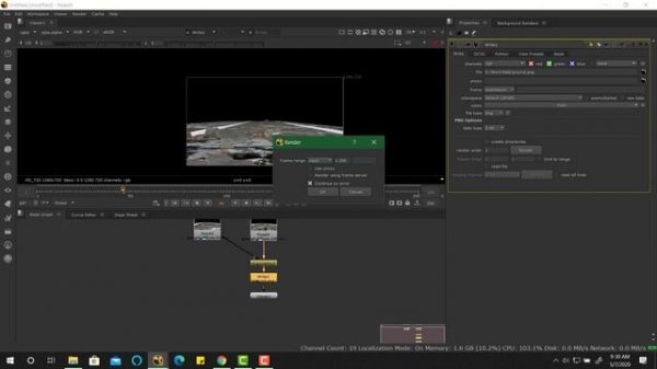 Write1,2.. cannot be executed for multiple frame in nuke