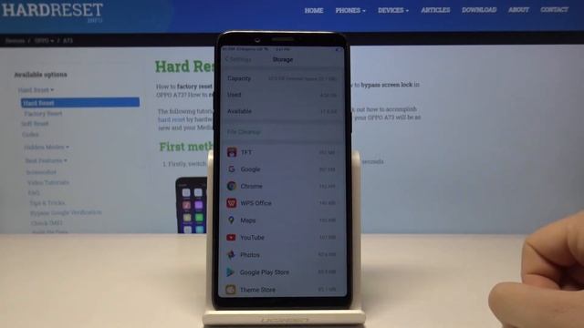How to Clean Stoarge on OPPO A73 | Free Up Memory смотреть онлайн