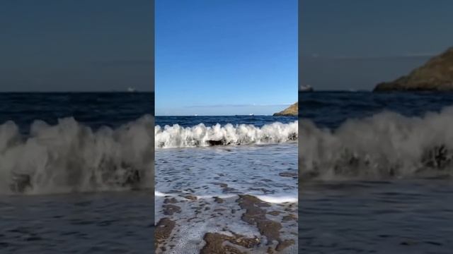 Пляж в Турции недалеко от Стамбула на побережье Черного моря Milyon Beach Kilyos #shorts #море смотреть онлайн
