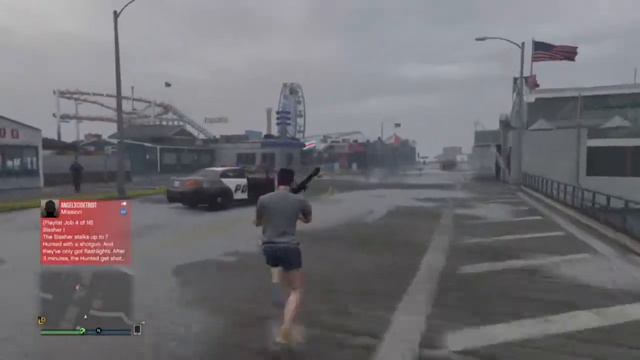 GTA V Funny Moments: Swag Outfit, Umbrella Glitch, Jelly Bean Rocket Launcher, Slasher Fun, and Mor смотреть онлайн