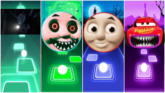 Choo Choo Charles 🌟 Spider Thomas 🌟 Evil Thomas Train 🌟 Scary Tom Thomas ⚡ Tiles Hop EDM Rush! смотреть онлайн