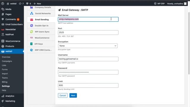 How to setup SMTP Email Gateway using weMail смотреть онлайн