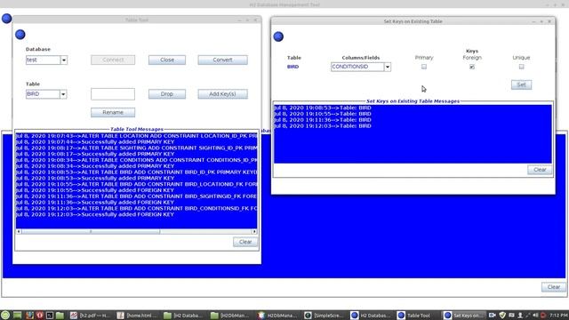 H2 Database Management смотреть онлайн