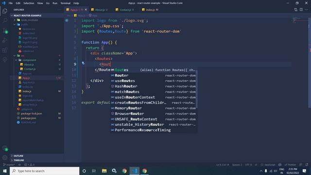 #2 || Set up Routes in React Router App || React Router 6 Tutorial смотреть онлайн