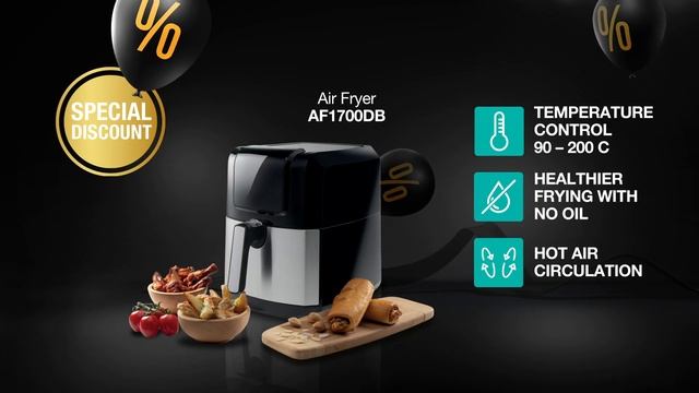 SDA · Black Friday 2021 · Video Animation · Air Fryer AF1700DB смотреть онлайн